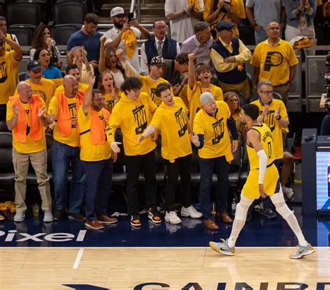 Pacers tie playoff record with 41.
